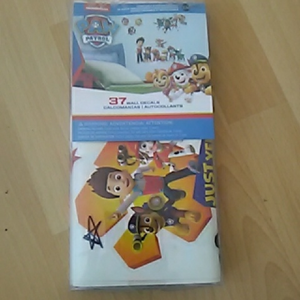 YES💲1⃣▶▶Paw Patrol Wall Decals with Multicolor Characters